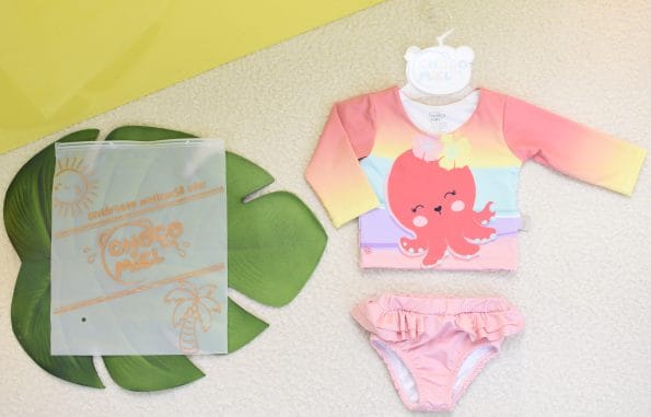VESTIDO DE BAÑO PULPO